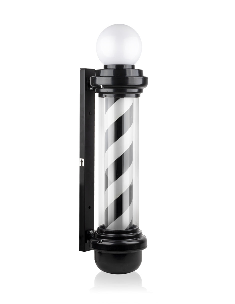 Caramelo de Barbería LED Color Blanco y Negro