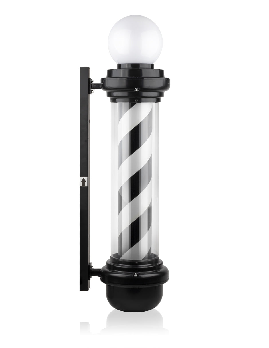 Caramelo de Barbería LED Color Blanco y Negro