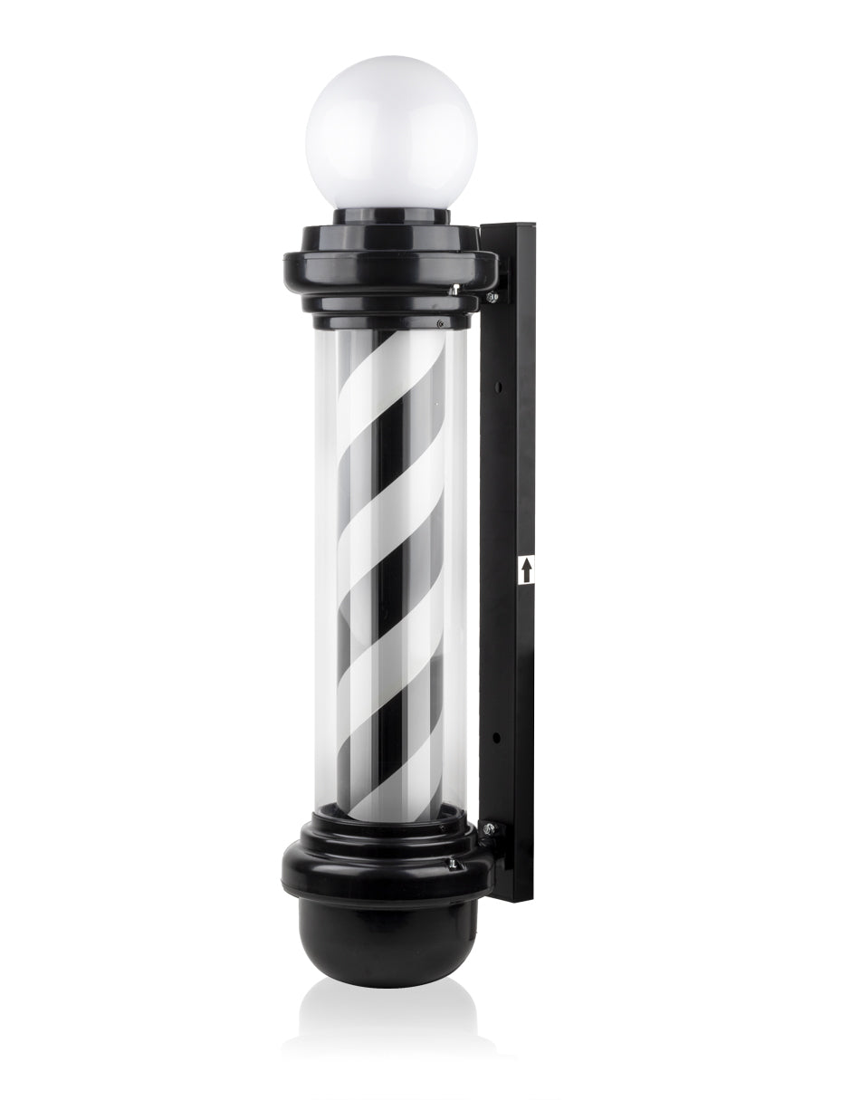 Caramelo de Barbería LED Color Blanco y Negro
