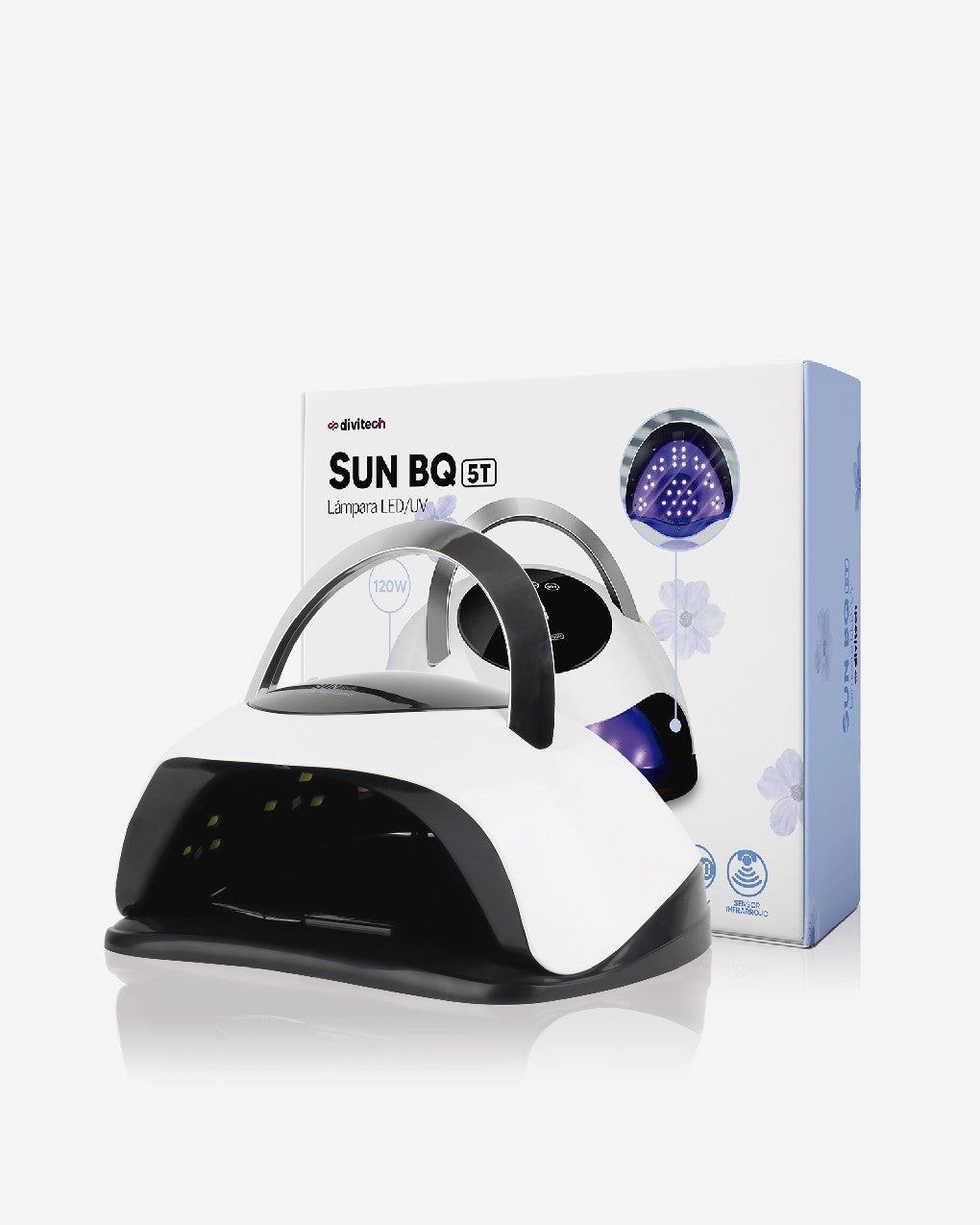 Lámpara para Uñas Sun BQ5T LED UV 120w