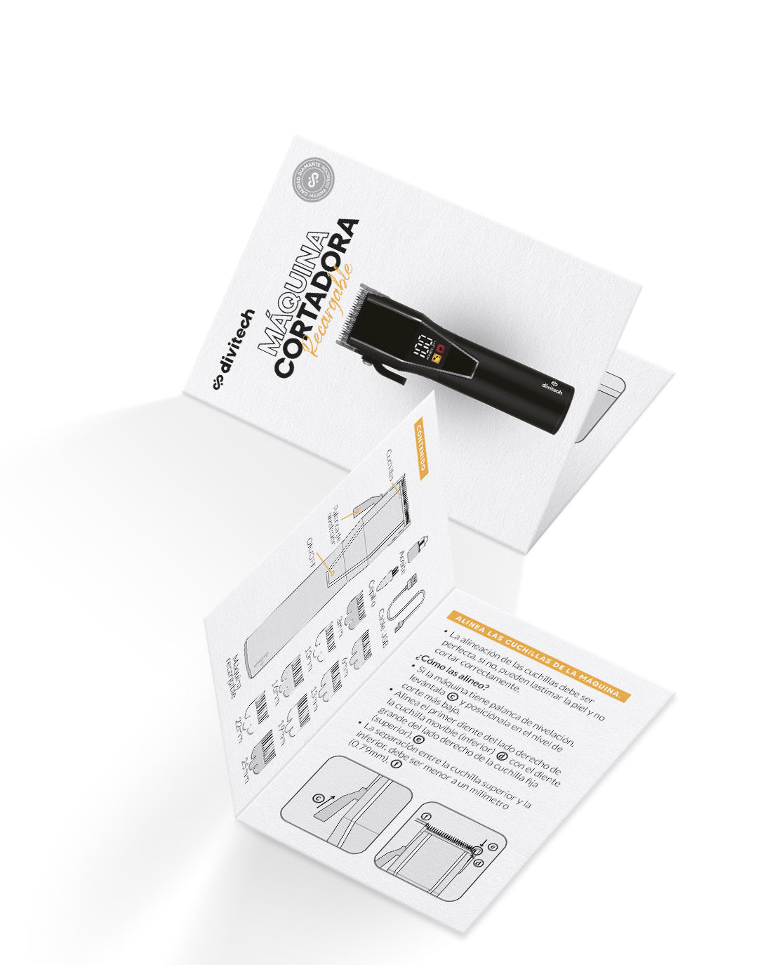 Máquina Cortadora Profesional Inalámbrica Recargable PR-0087