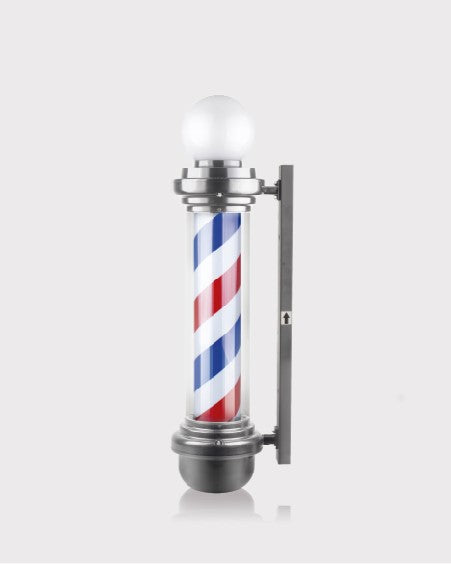 Caramelo de Barbería LED Color Rojo y Azul