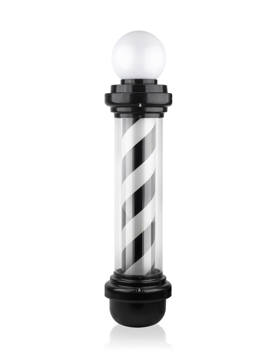 Caramelo de Barbería LED Color Blanco y Negro