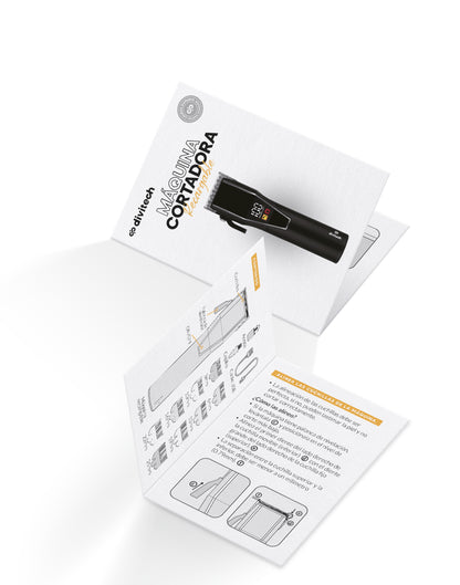 Máquina Cortadora Profesional Inalámbrica Recargable PR-0087