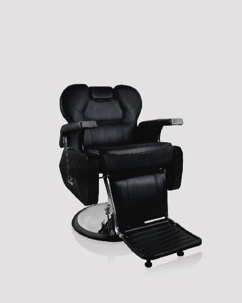 Sillón de Barbería Hidráulico Color Negro
